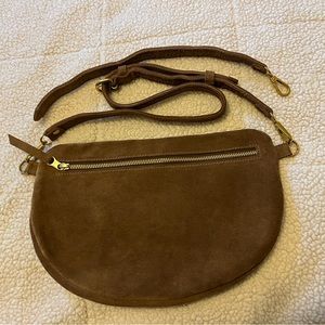 Abby Alley Big Sling Caramel Suede